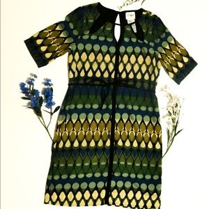 J. Taylor beautiful abstract dress!